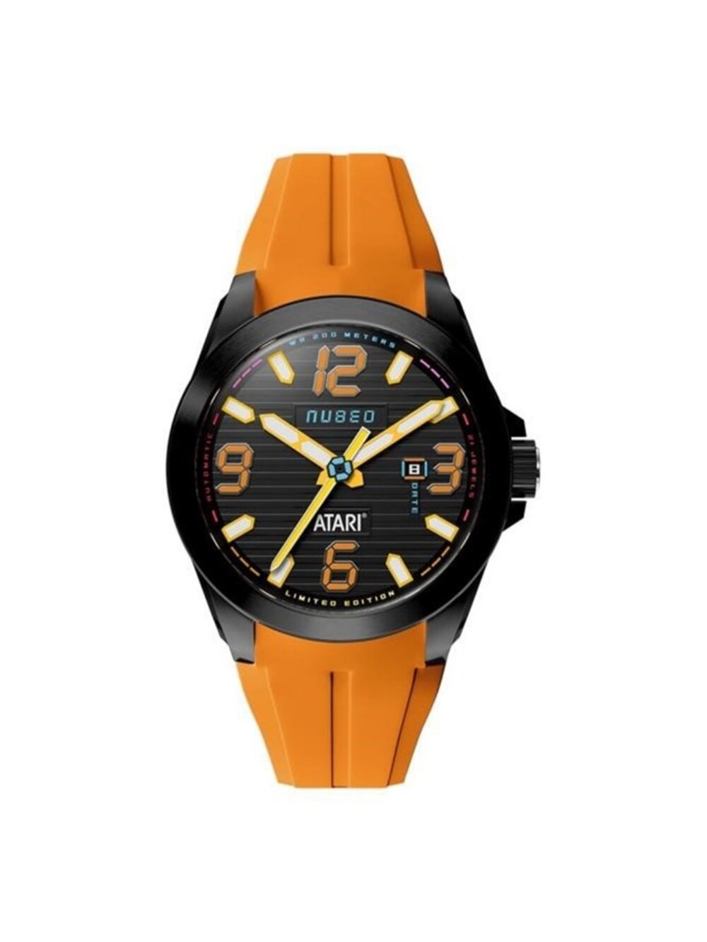 NWT Nubeo Torrent Black Dial Men's Watch